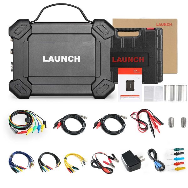 Kitul Launch S2-2 Sensorbox complet: carcasa, cutia, cablurile de masura si sondele din pachet