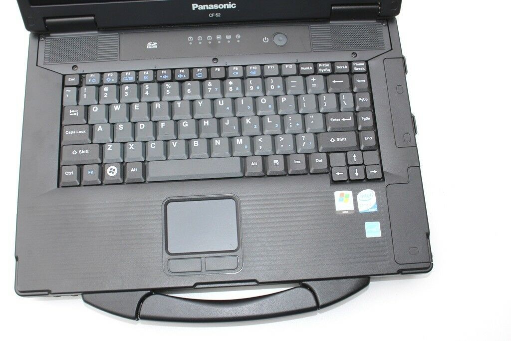 Laptop Panasonic Toughbook CF-54 recondiționat, carcasă de magneziu 5 Carcasa din aliaj de magneziu a laptopului Panasonic Toughbook CF-54 recondiționat