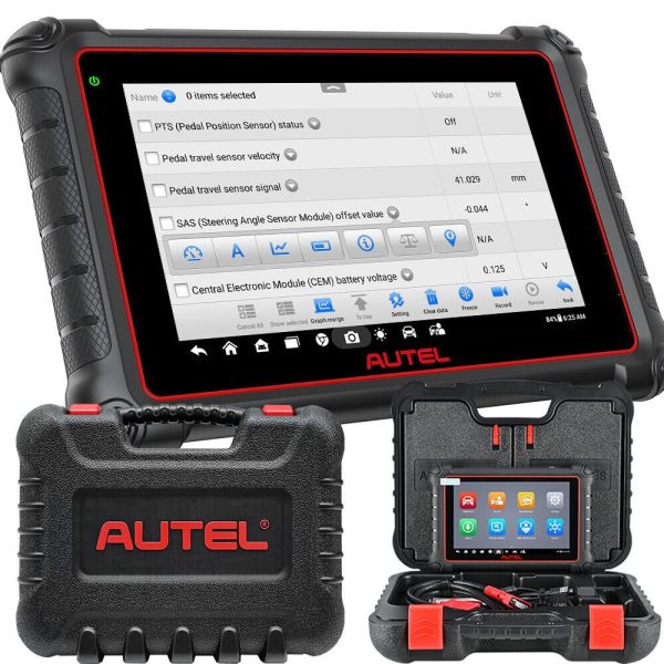 Tester diagnoză Autel MaxiCOM MK900, cu legătură prin cablu — imaginea 2