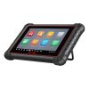Tableta Autel MP900 sprijinita pe suport, cu meniul principal pe ecran