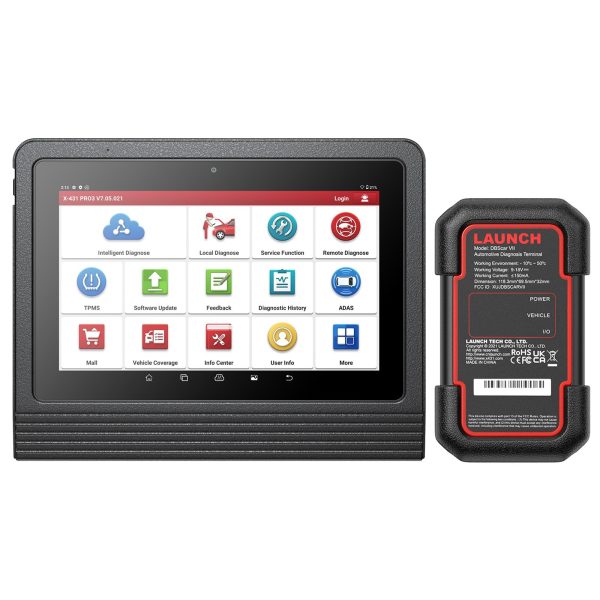 Tester multimarcă Launch X431 PRO3S V+ 5.0 cu interfața DBScar VII — imaginea 3