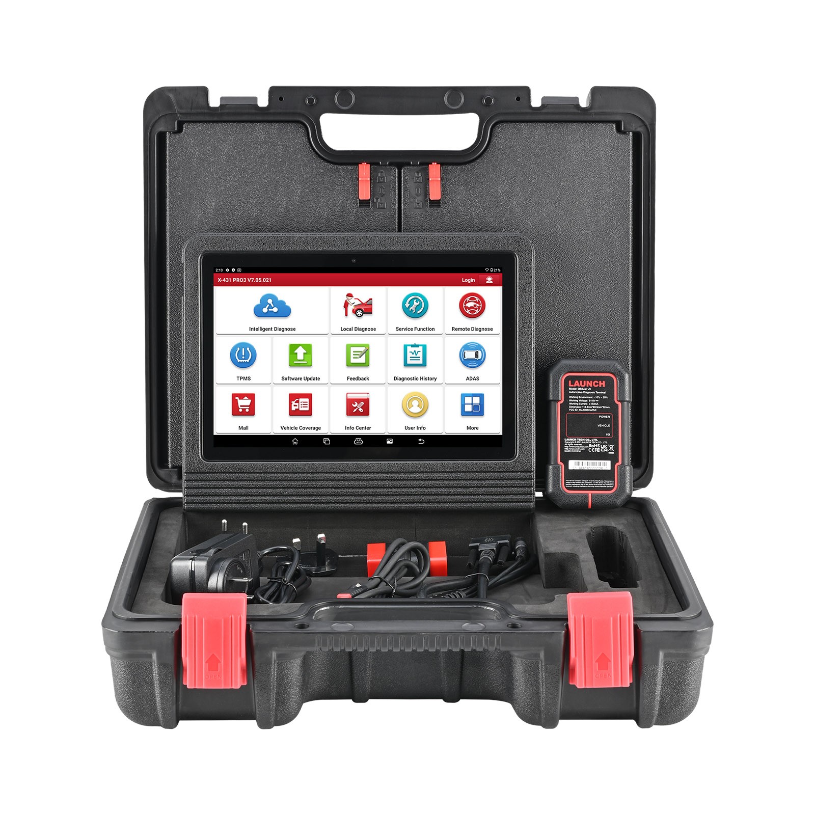 Tester multimarcă Launch X431 PRO3S V+ 5.0 cu interfața DBScar VII