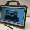 Kit Star C6 Elite cu tabletă rugged Panasonic CF-D1, compatibil cu Mercedes Tableta Panasonic Toughbook CF-D1 din kit, cu maner de transport si creion, pornita pe Windows