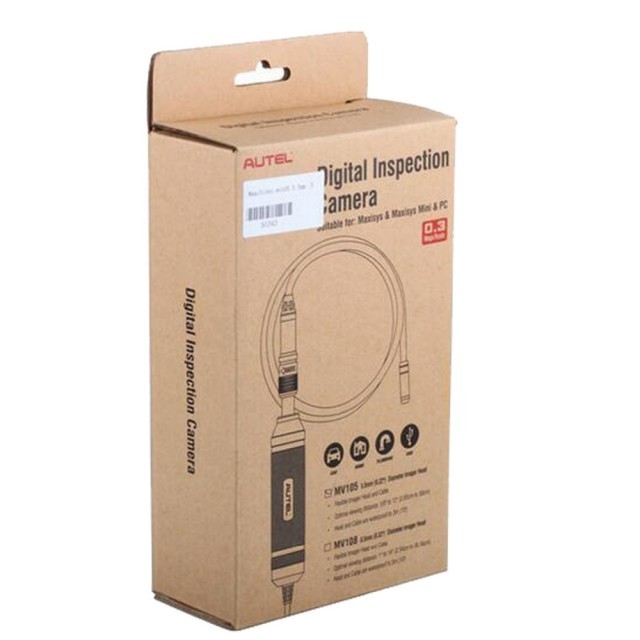 Cameră de inspecție USB Autel MaxiVideo MV105S, cap de 5,5 mm 4 Setul Autel MV105S cu accesoriile oglindă și magnet pentru capul sondei