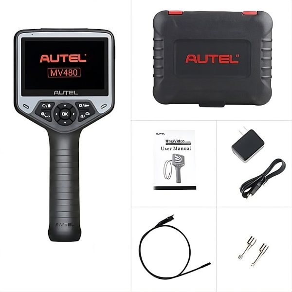 Videoscop Autel MaxiVideo MV480, cu cameră duală în capul sondei — imaginea 2 Videoscop Autel MaxiVideo MV480, cu cameră duală în capul sondei — imaginea 2