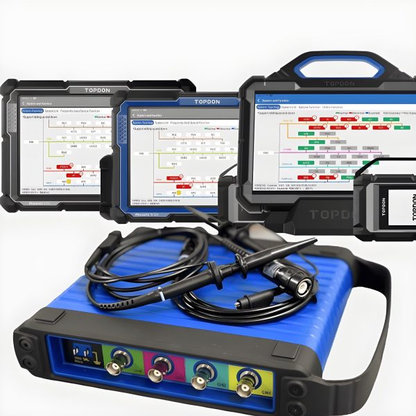 Osciloscop auto TOPDON Phoenix Scope pe 4 canale, cu decodare CAN și LIN — imaginea 4