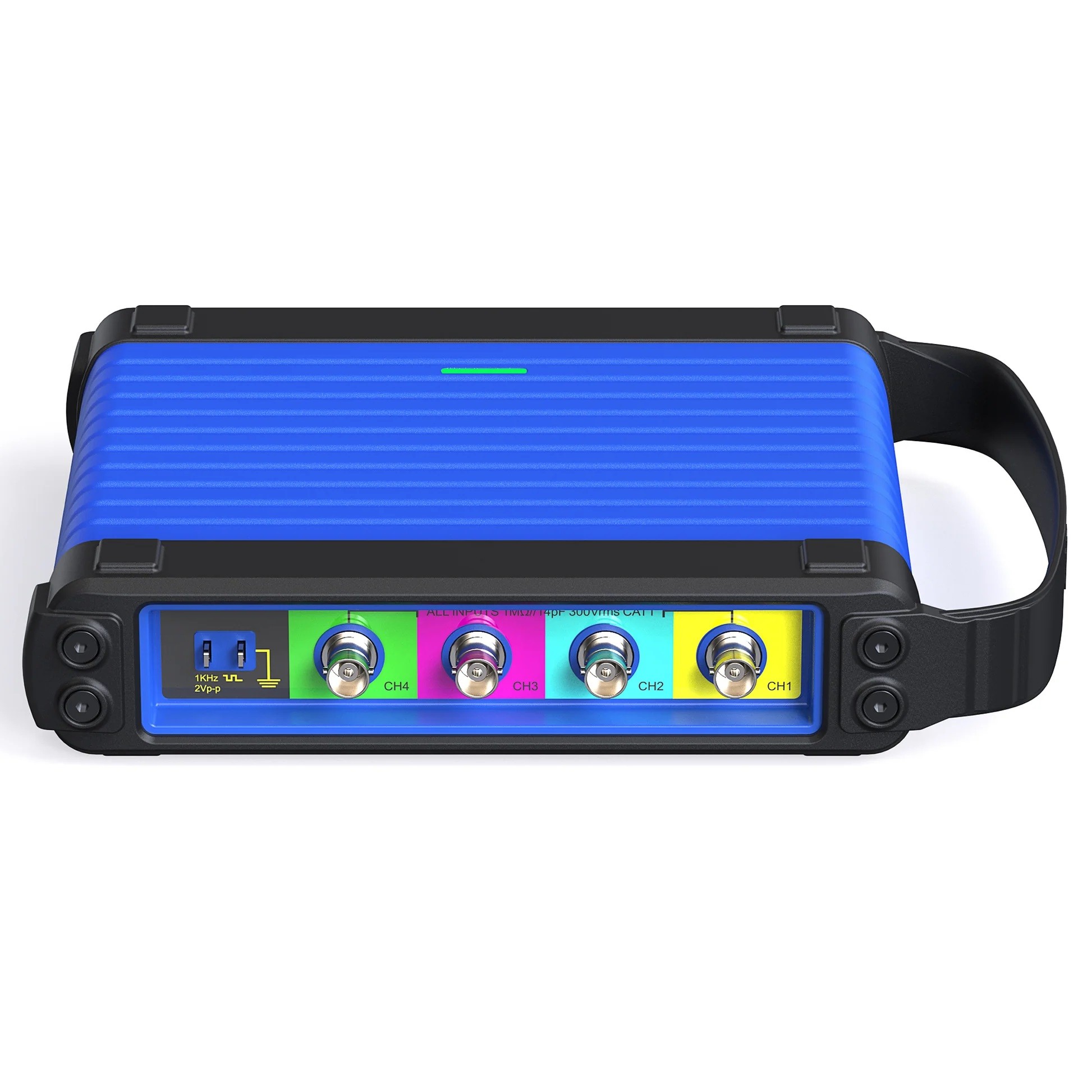 Osciloscopul TOPDON Phoenix Scope împreună cu accesoriile de măsurare din set