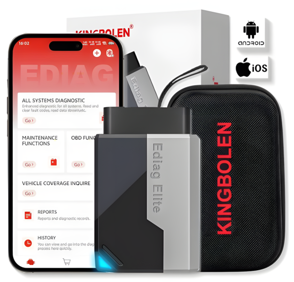 Tester OBD2 KINGBOLEN EDIAG Elite, teste bidirecționale și CAN FD — imaginea 4 Tester OBD2 KINGBOLEN EDIAG Elite, teste bidirecționale și CAN FD — imaginea 4