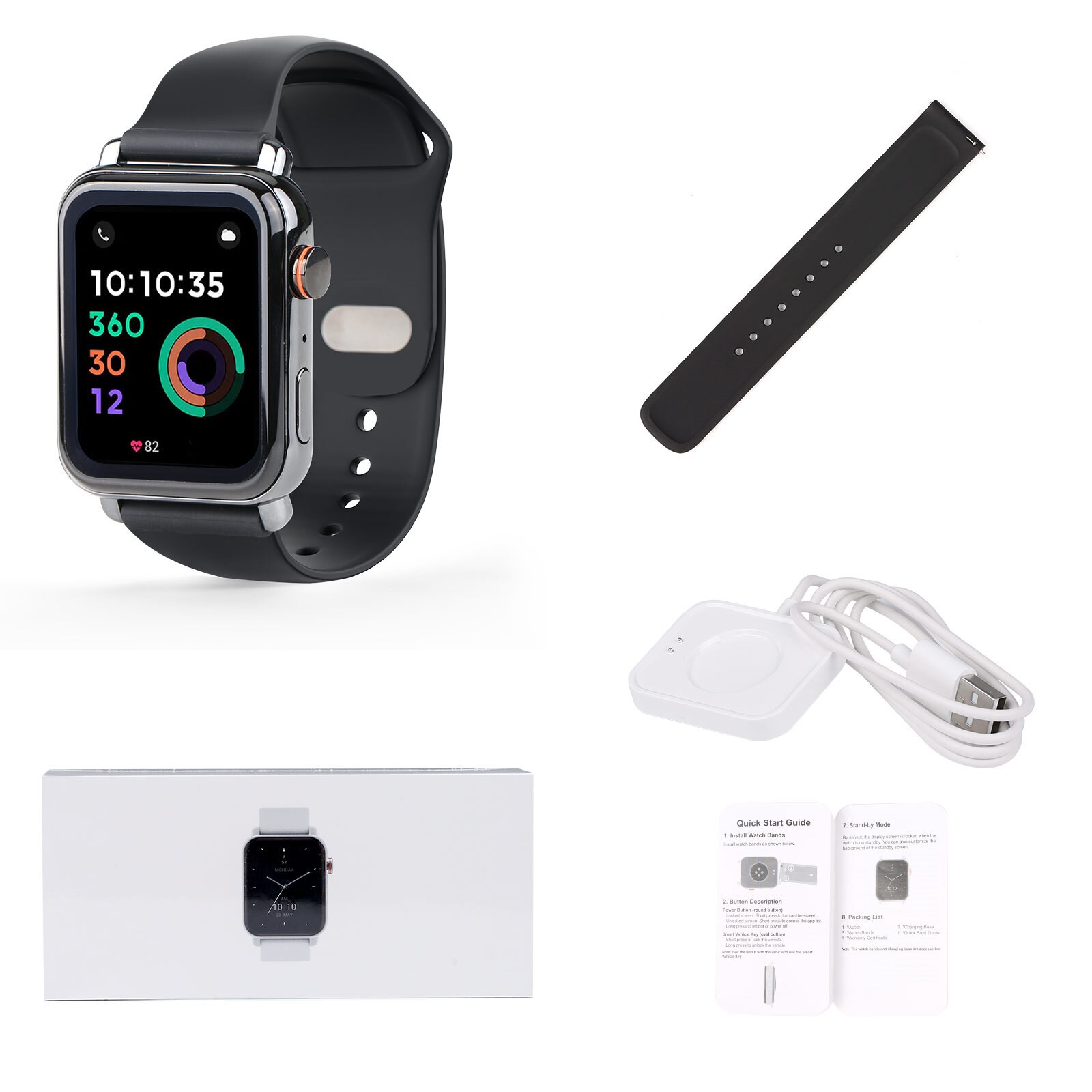 Telecomandă auto OTOFIX Smart Watch, ceas cu ecran AMOLED
