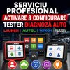 Soft instalat și cont activat: configurare tester Launch, Autel sau Topdon