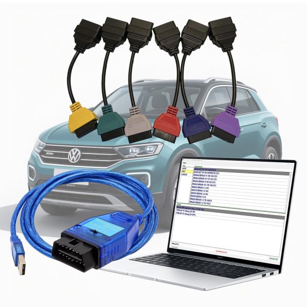Cablu VAG-KKL 409.1 cu adaptor FiatECUscan, pentru VW, Fiat și Alfa Romeo — imaginea 4 Cablu VAG-KKL 409.1 cu adaptor FiatECUscan, pentru VW, Fiat și Alfa Romeo — imaginea 4