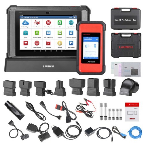 Tester diagnoză Launch X431 PAD V Elite cu interfața SmartLink C — imaginea 4