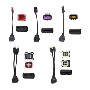 Kit cabluri moto Launch Motorcycle Connector Kit 2.0, pentru testere X431