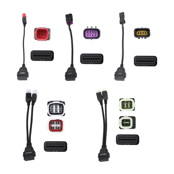 Kit cabluri moto Launch Motorcycle Connector Kit 2.0, pentru testere X431
