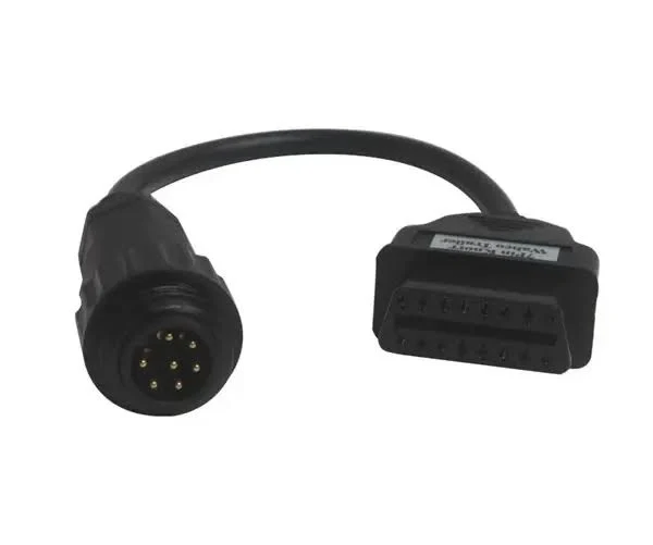 Cablu diagnoză remorci OBD2 la 7 pini, compatibil cu Knorr și Wabco