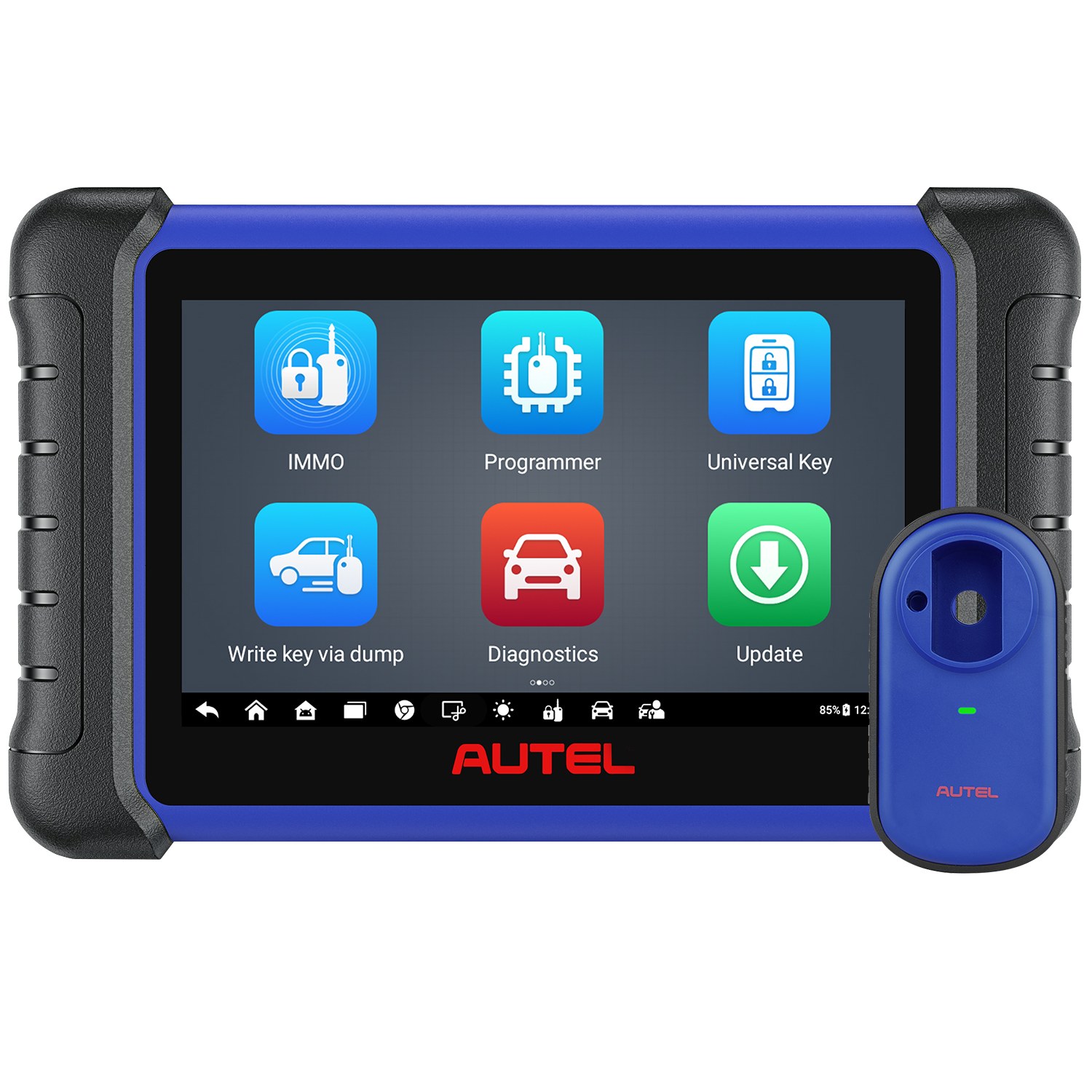 Tabletă de programare chei și diagnoză Autel MaxiIM IM508S cu XP200 2 Tableta Autel MaxiIM IM508S de 7 inch și programatorul de chei XP200