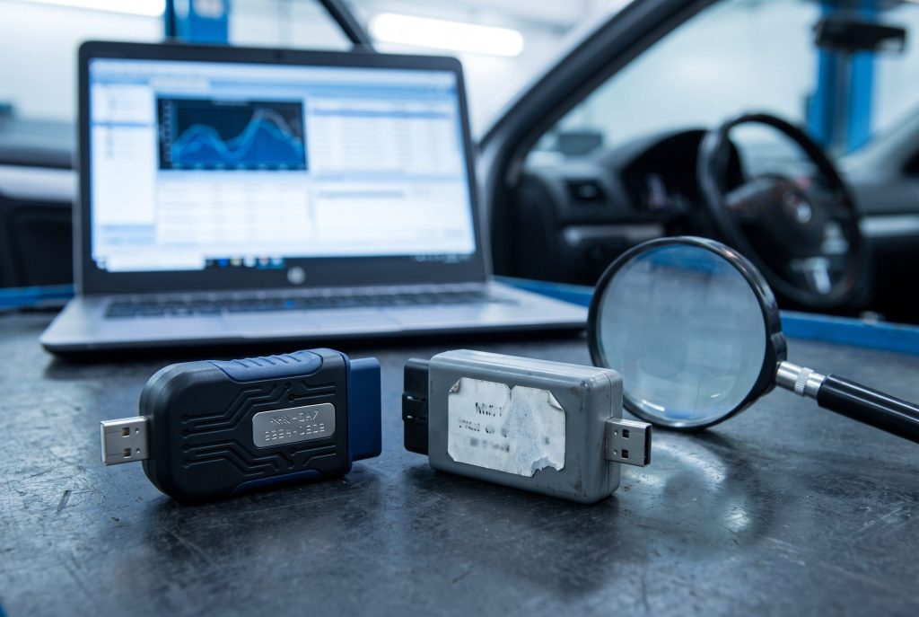VCDS original sau clona: cum recunosti interfata Ross-Tech